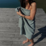 🌱 Organic Reisetuch & Duschtuch mint