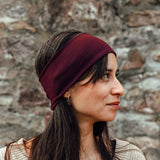 Stirnband Basic wine