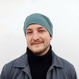 Beanie Basic vintage green