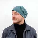 Beanie Basic vintage green