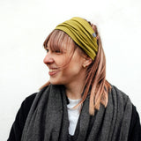 Breites Stirnband BASIC / pistachio