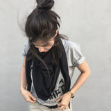 Dreiecktuch Basic schwarz