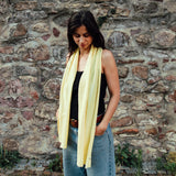 Schal Kilian I Hanfmix vanilla sun