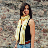 Schal Kilian I Hanfmix vanilla sun