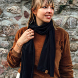 Schal Kilian I Hanfmix charcoal