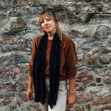 Schal Kilian I Hanfmix charcoal