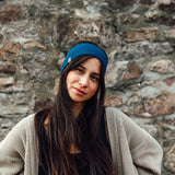 Sportstirnband Basic navy blue