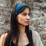 Sportstirnband Basic navy blue