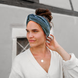 Samtband Bardot denim blue*