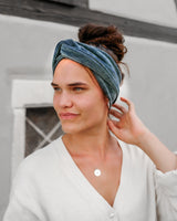 Samtband Bardot denim blue*