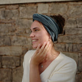 Samtband Bardot denim blue*