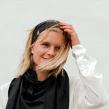 Stirnband Basic schwarz