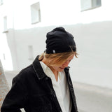 Beanie Basic schwarz