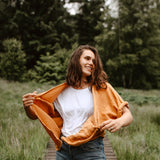 🌱 Organic Kimono Haori curry 🧡