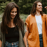 🌱 Organic Kimono Haori mud green 🤎 💚