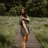 🌱 Organic Kimono Haori mud green 🤎 💚