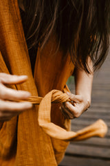 🌱 Organic Kimono Haori curry 🧡