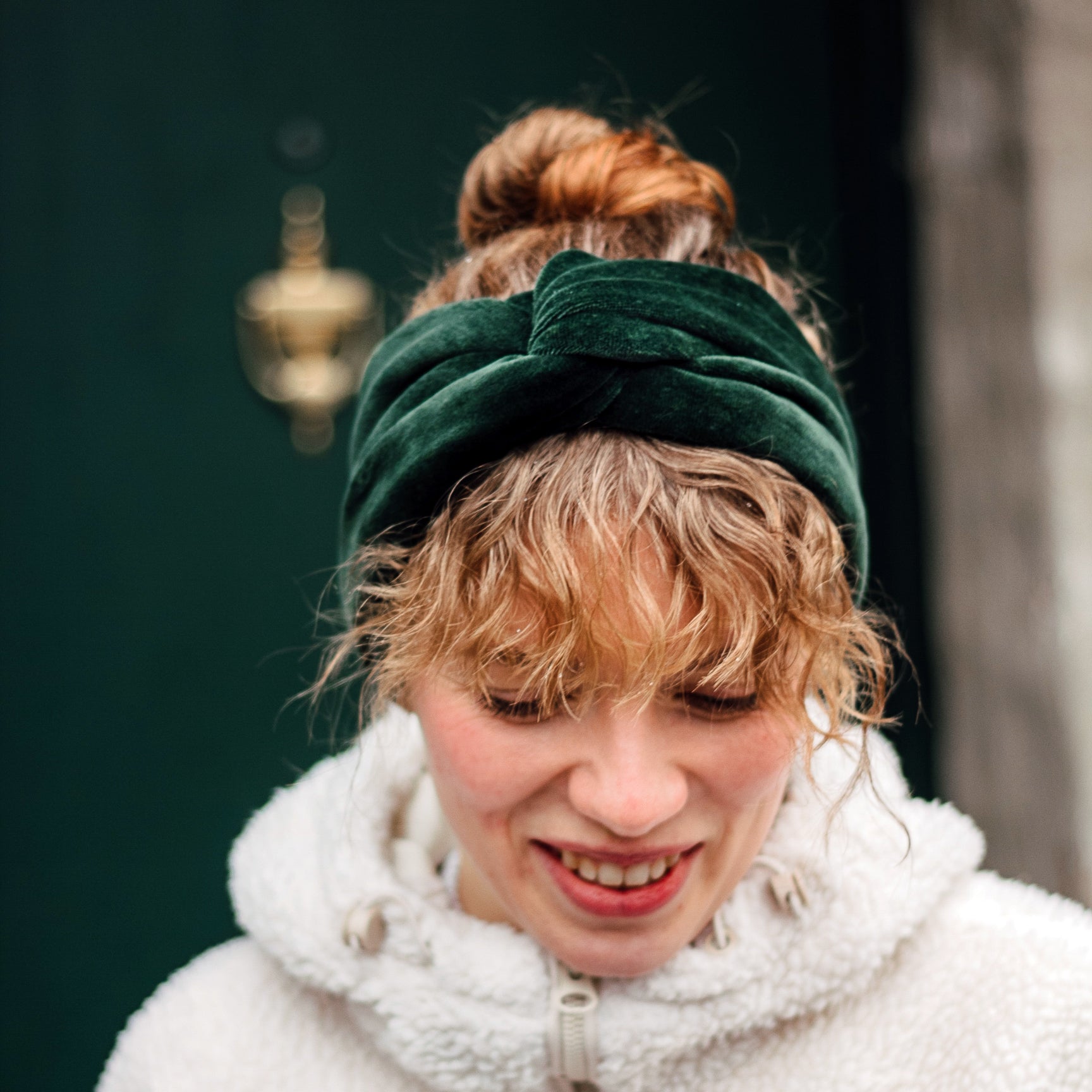 Langes Samtband Bardot