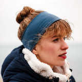 Bio Sportstirnband Basic smokey blue