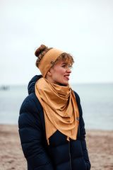 Dreiecktuch Basic honey