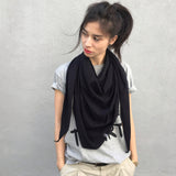 Dreiecktuch Basic schwarz