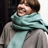 Kuschel Schal (2 Größen) cool mint