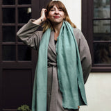 Kuschel Schal (2 Größen) cool mint