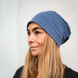 Beanie Basic smokey blue