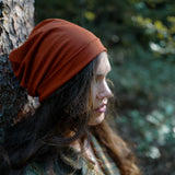 Beanie Basic I bold rust