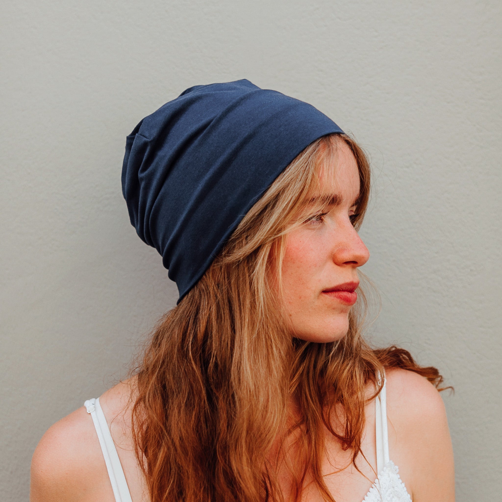 Beanie Basic deep navy
