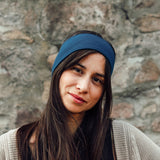 Stirnband Basic navy blue