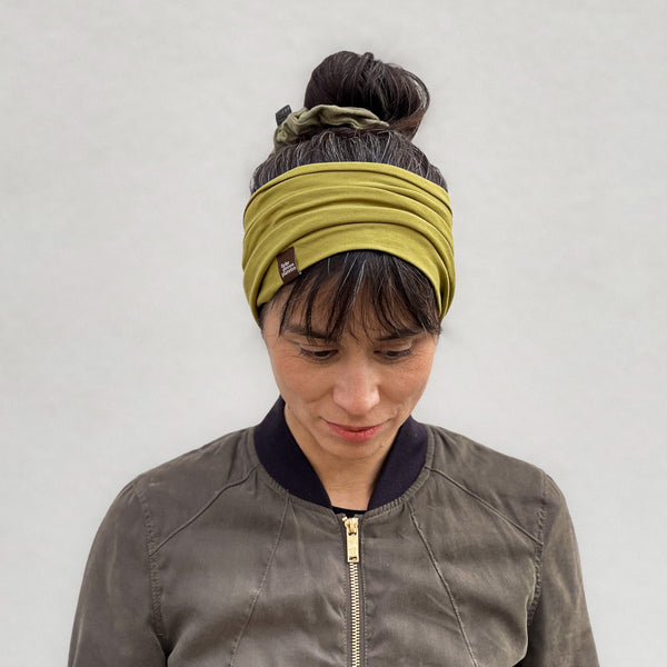 Breites Stirnband BASIC / pistachio
