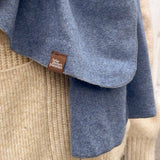 Kuschel Schal (2 Größen) denim blue