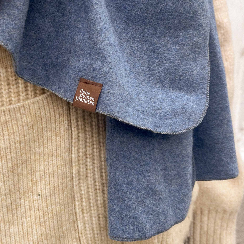 Kuschel Schal (2 Größen) denim blue