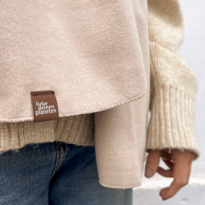 Kuschel Schal (2 Größen) sand