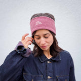 Kuschel Stirnband altrosa 💥 NEU