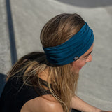 Breites Stirnband Basic petrol 💥 NEU