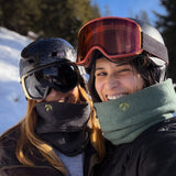 Loopeanie 2in1 Mütze & Schlauchschal | Bio-Baumwolle anthrazit