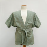 🌱 Organic Kimono HAORI  mint