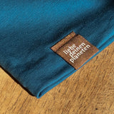 Breites Stirnband Basic petrol