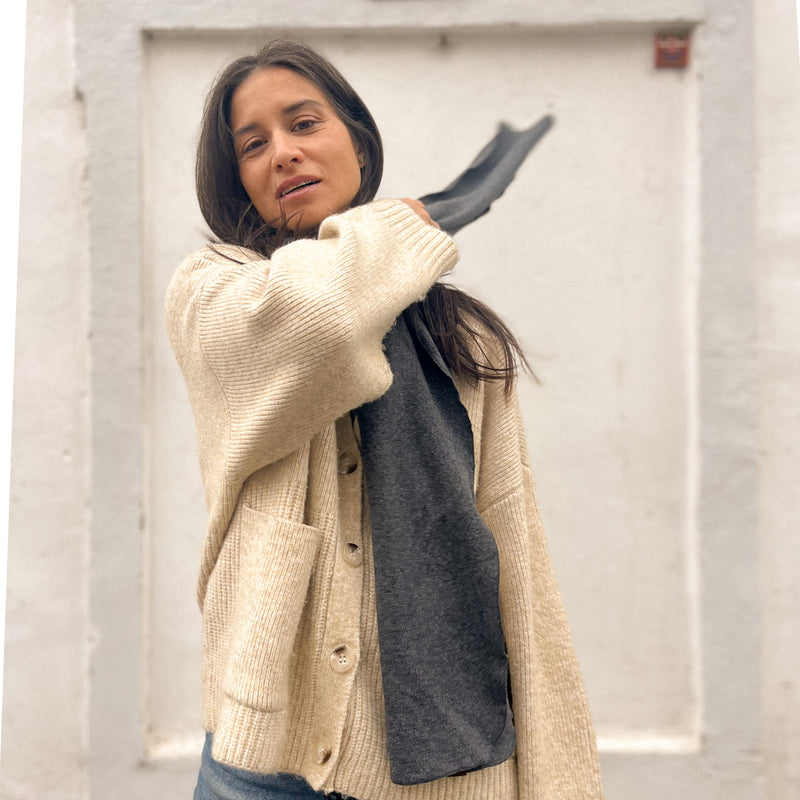 Kuschel Schal (2 Größen) anthrazit