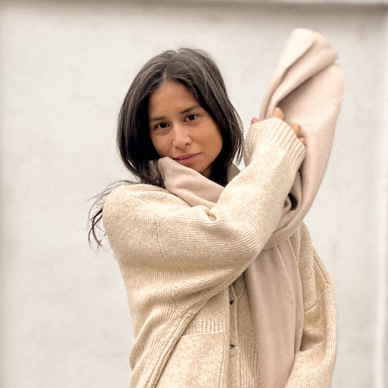 Kuschel Schal (2 Größen) sand