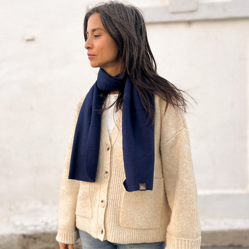 Kuschel Schal (2 Größen) navy