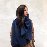 Kuschel Schal (2 Größen) navy