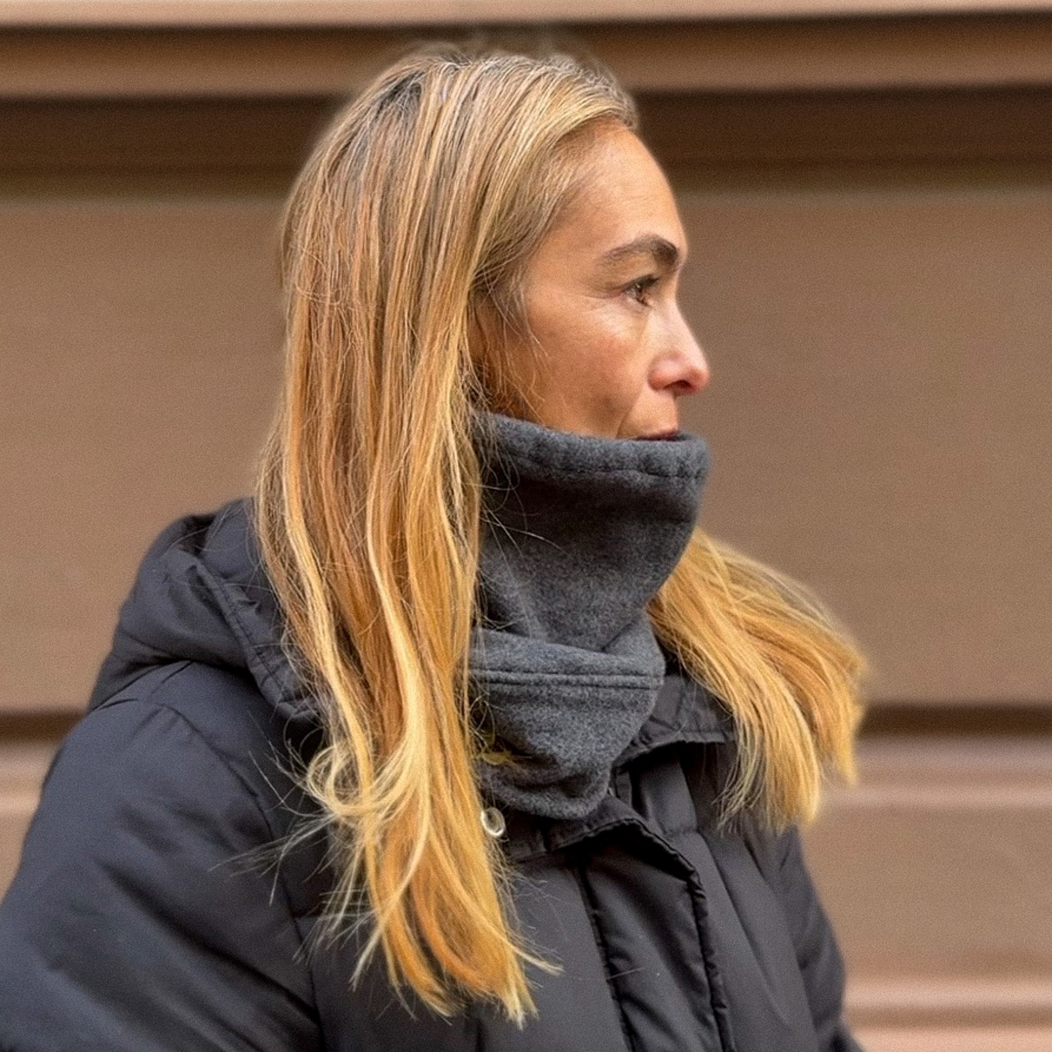 Loopeanie 2in1 Mütze & Schlauchschal | Bio-Baumwolle anthrazit