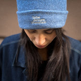 Loopeanie 2in1 Mütze & Schlauchschal | Bio-Baumwolle denim blue