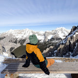 Loopeanie 2in1 Mütze & Schlauchschal | Bio-Baumwolle anthrazit