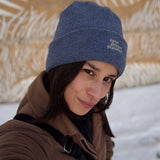 Loopeanie 2in1 Mütze & Schlauchschal | Bio-Baumwolle denim blue