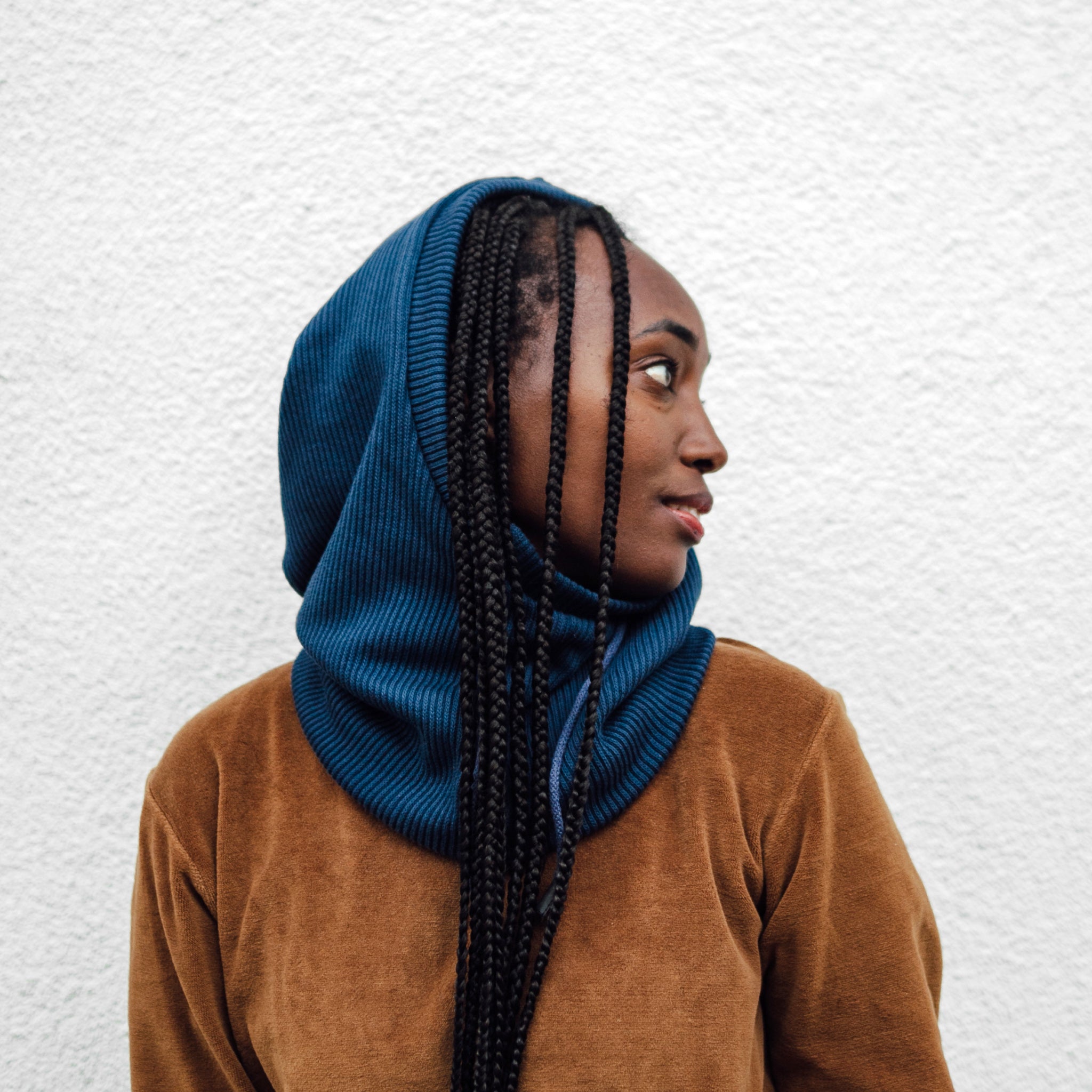 Kapuzen-Schal Knit