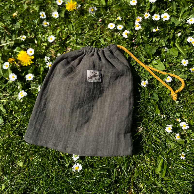 🌱 Organic Stoffbeutel in vielen Farben 🌈